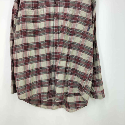 パタゴニア patagonia 90s 99AW ポルトガル製 ライト フランネルシャツ メンズ JPN:M